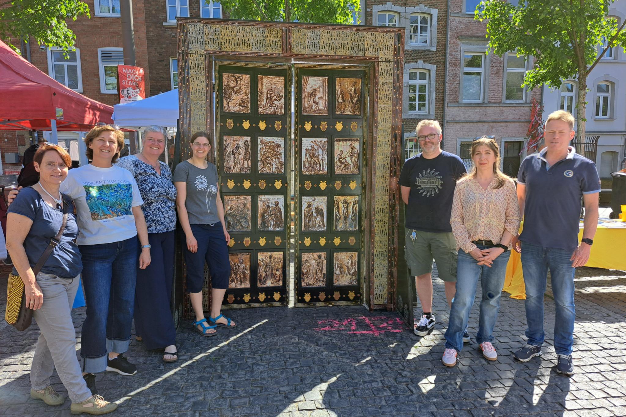 Das Team am 1. Mai 2025