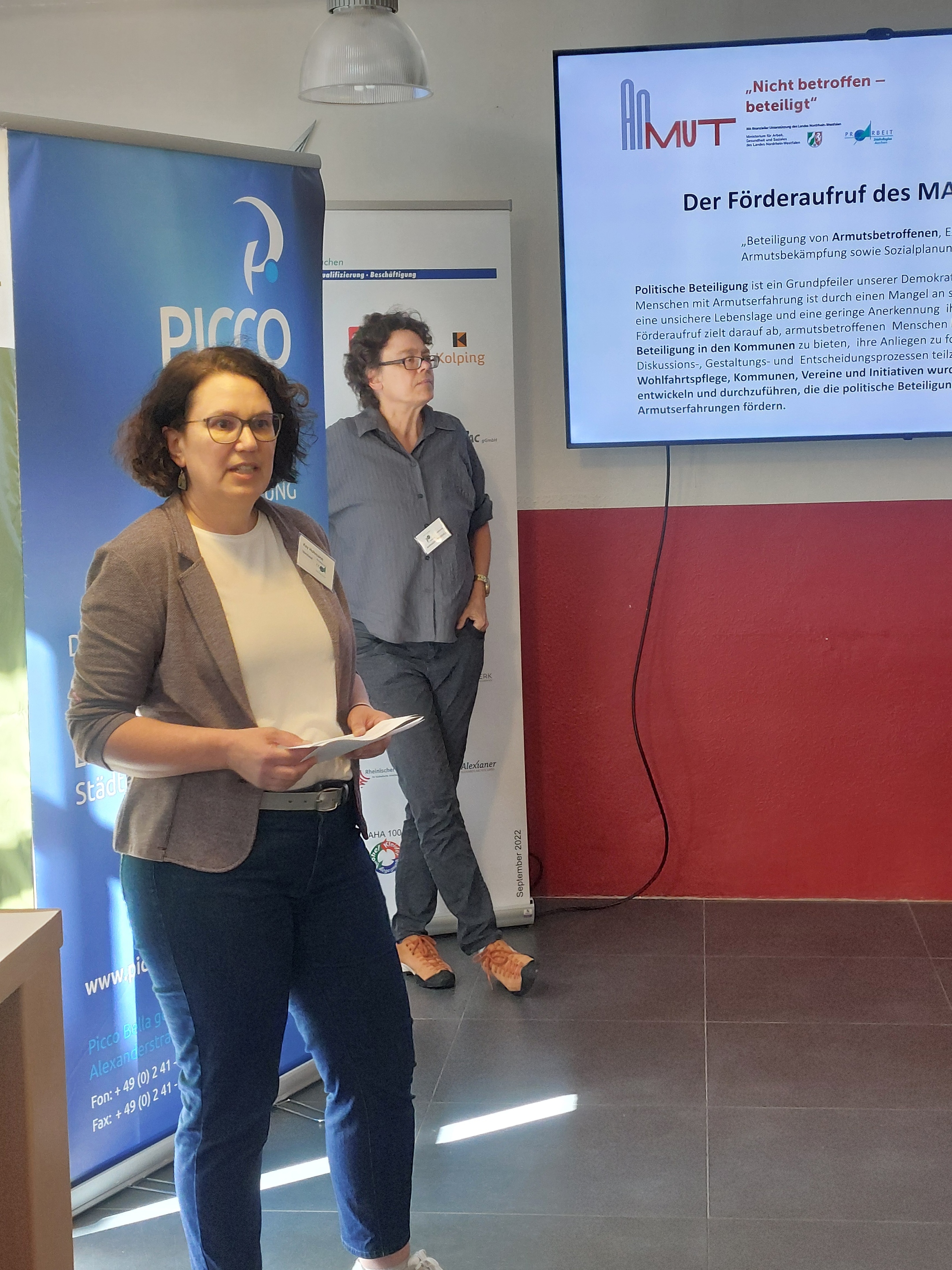Vorstellung des Projekts 'Nicht betroffen-beteiligt!' am 10. September 2025